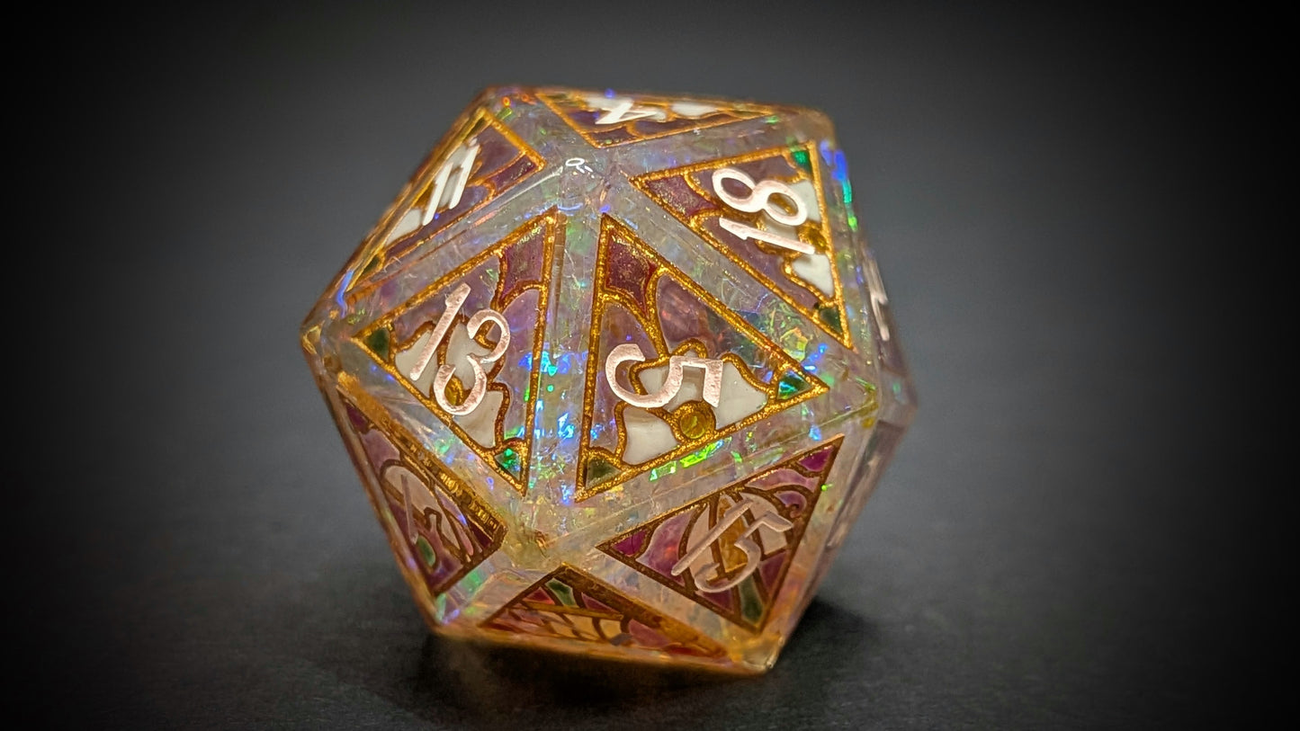 High Tea - 25mm Hand Painted D20