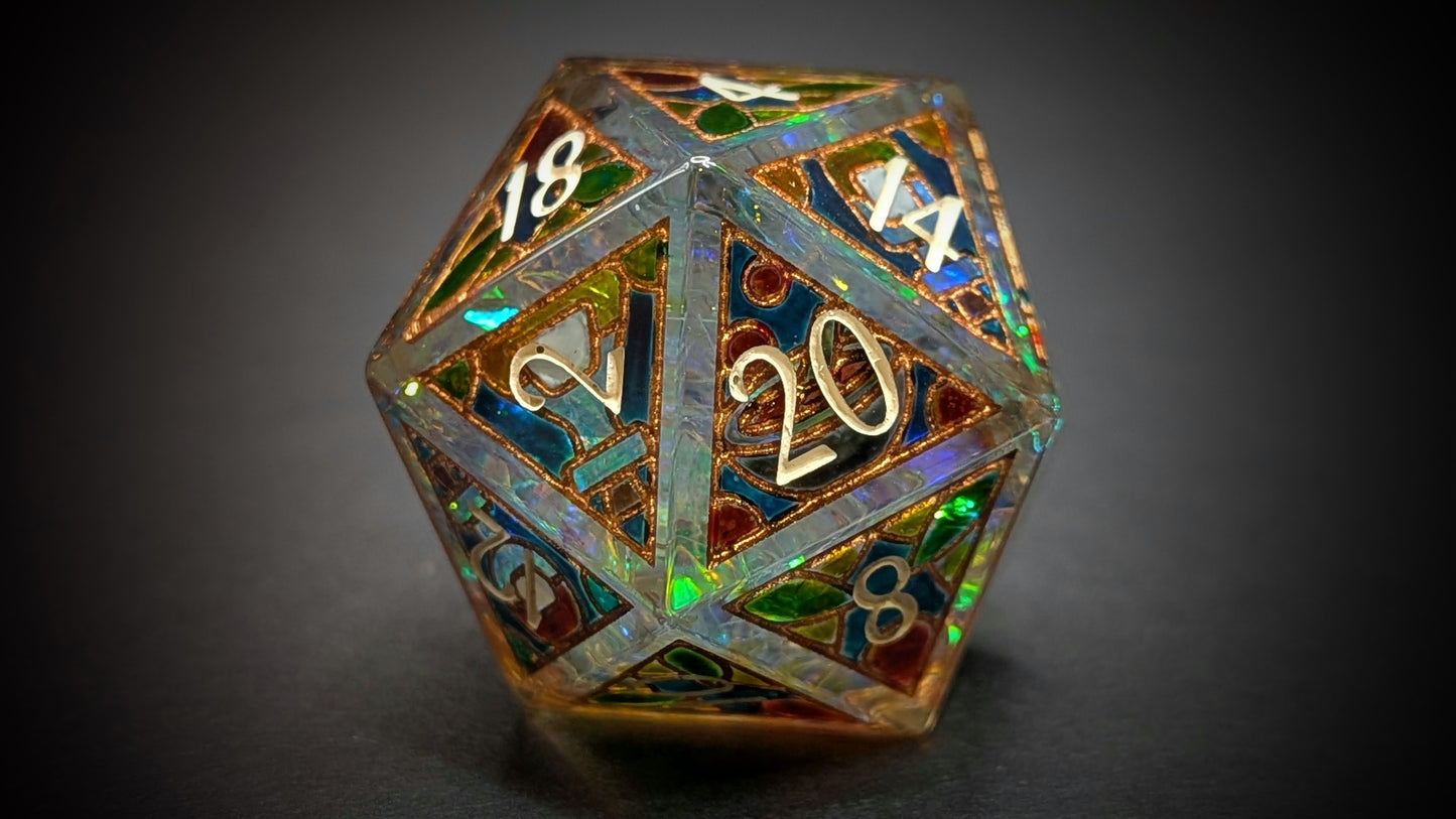 Royal Alchemist - 25mm Hand Painted D20