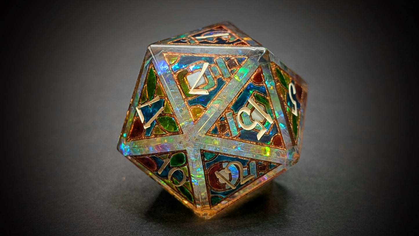 Royal Alchemist - 25mm Hand Painted D20