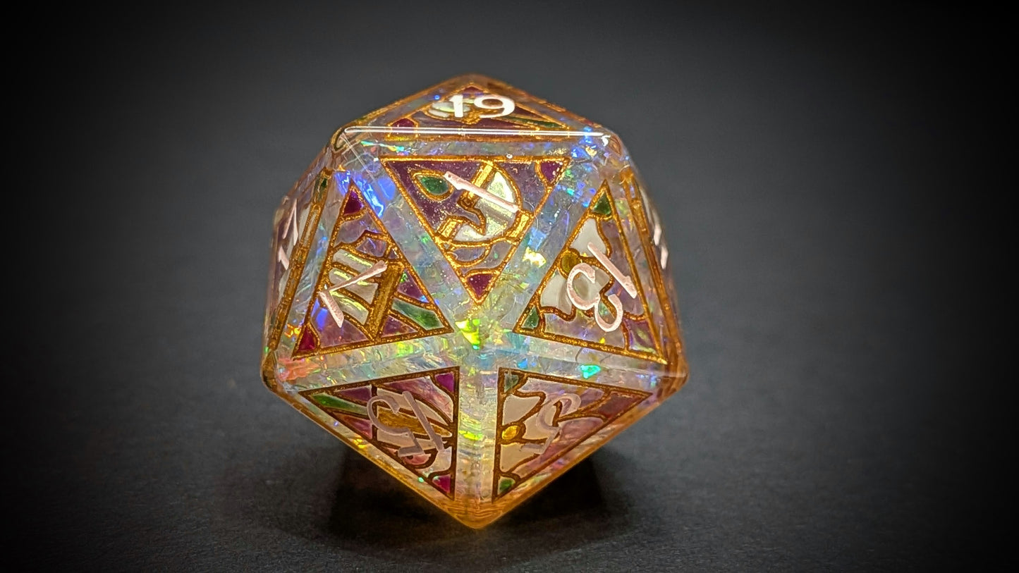 High Tea - 25mm Hand Painted D20